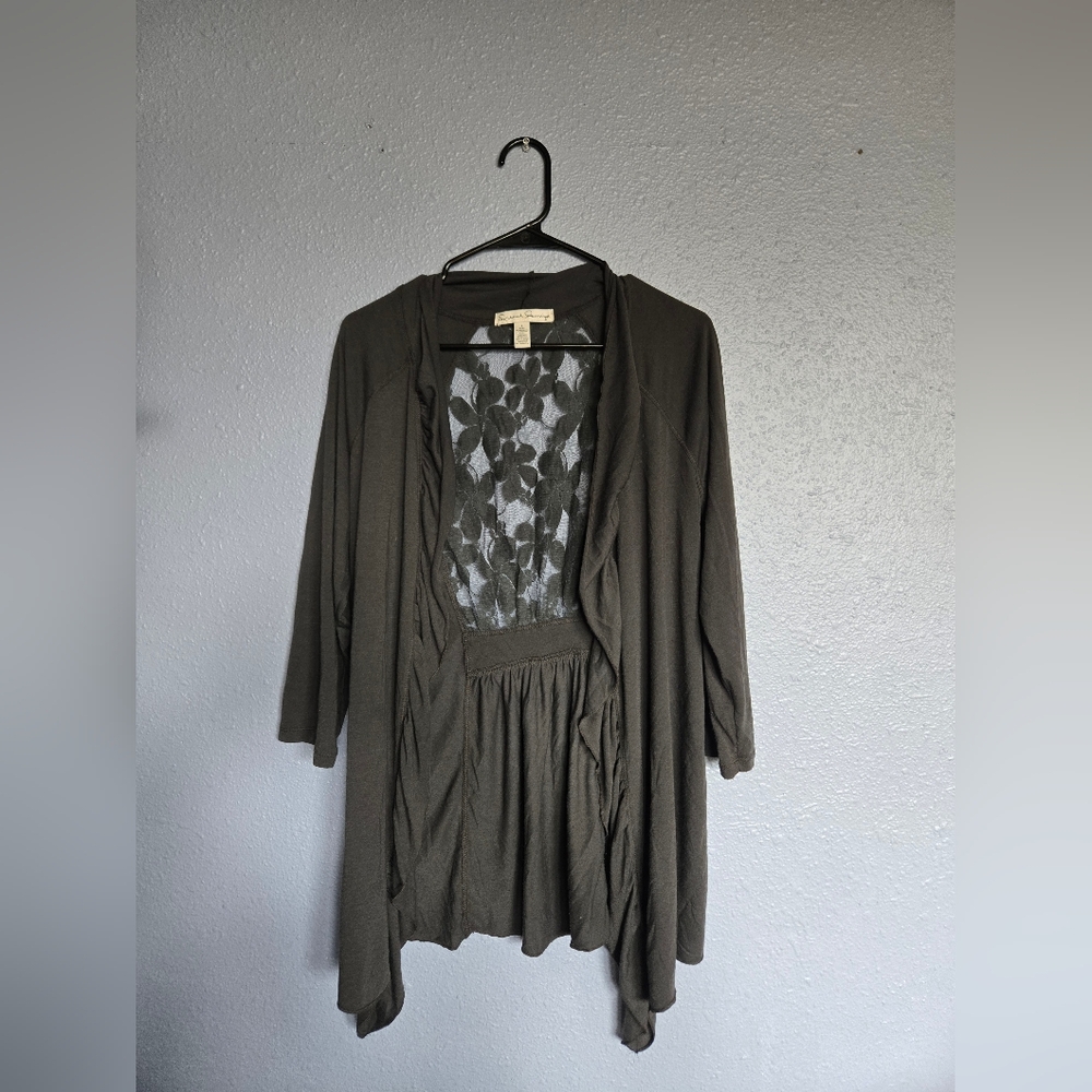 French Laundry Olive Cardigan